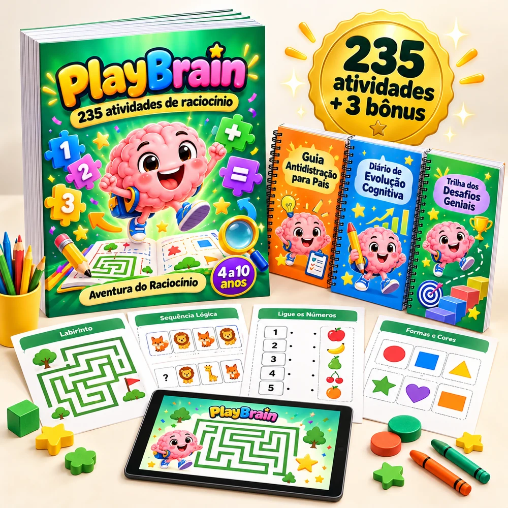 Plano Premium — 235 atividades + 3 bônus